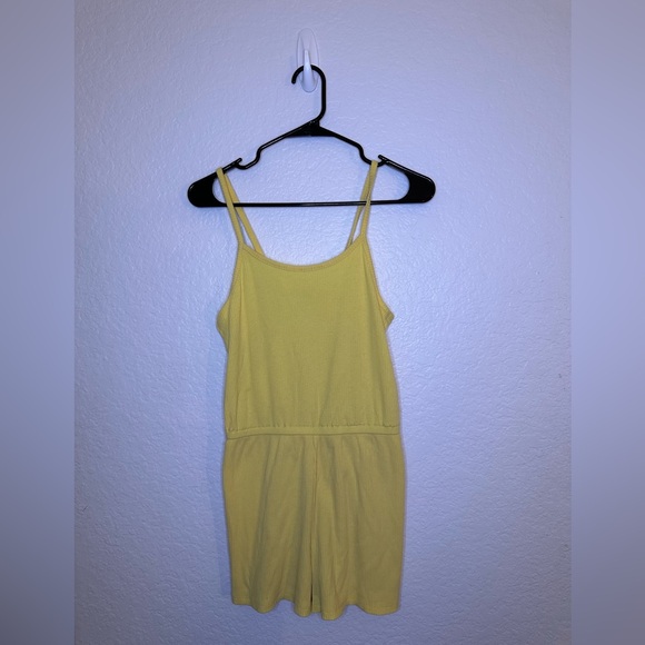 Old Navy Yellow Playsuit - Picture 1 of 4
